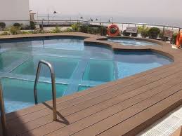 Philippines Waterprof Wood Deck Outdoor Living Deck Swimming Pools Wood Deck