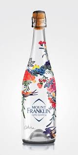 Mount Franklin Lightly Sparkling Graphic Design Packaging Creative Packaging Design Bottle Packaging