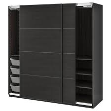 Syvde Cabinet With Glass Doors White Ikea Pax Wardrobe Ikea Pax Ikea Pax Wardrobe