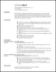 Free Traditional Sports Coach Resume Example Resume Now