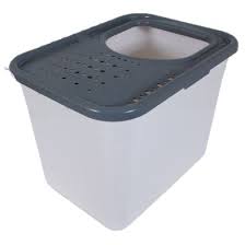 Arm Hammer Top Entry Cat Litter Box Light Gray Walmart Com Cat Litter Box Cat Litter Litter Box