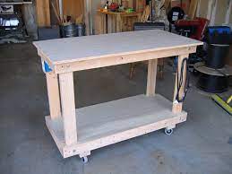 This is my modified version of jtek55's mobile workbench. Rolling Shop Workbench Rolling Workbench Shop Work Bench Workbench Plans