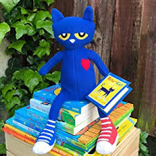 (2) pete brown and his battered ornaments (1) pete cox (1) pete dello and friends (1) pete miller (1) peter c. Amazon Com Merrymakers Pete The Cat Bedtime Bluesplush Doll 14 5 Inch Dean James Merrymakers Inc Toys Games