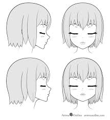 I tend to draw better without guide lines. How To Draw Anime Kissing Lips Face Tutorial Animeoutline