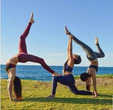 Beautiful 3 Person Acro Pose Yoga Poses Photography Acro Yoga Poses 3 Person Yoga Poses