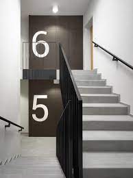Nuselska Apartment Building Worked On This Small Apartment Building Apartment Building Staircase Design