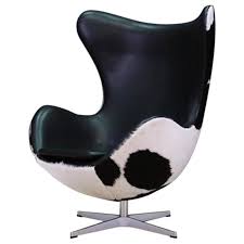 Arne Jacobsen The Egg Chair Cow Leather Elegance Egg Chair Famous Chair Beach Chair Umbrella