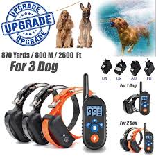 Try finding the one that is right for you by choosing the price range, brand, or specifications that meet your needs. Dog Training Collar 2600ft Remote Dog Shock Collar Ipx7 Waterproof And Rechargeable Bark Collar With 0 99 Levels Beep Vibration Shock Collar For Small Medium Large Dogs Wish