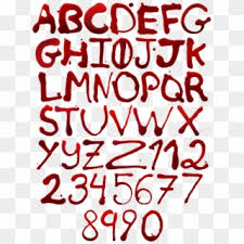 Shereen lehman, ms, is a healthcare journalist and fact checker. Maniac Font Be Afraid Blood Alphabet Png Clipart 76392 Pikpng