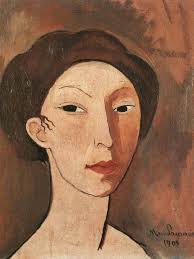 Self Portrait 1908 1908 By Marie Laurencin