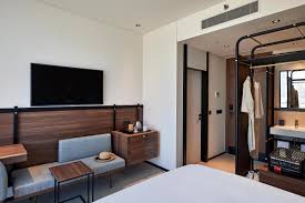 Impressive Boutique Hotel In Dubai Form Hotel Hey Gents Hotel Bedroom Design Boutique Hotel Room Hotel Room Design