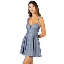 Maybe you would like to learn more about one of these? Juniors B Smart Double Spaghetti Strap Metallic Dress