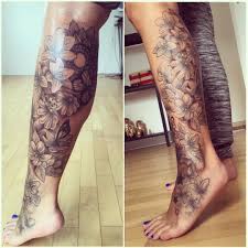 Nanna Sundahl On Instagram Sister Tattoo Legsleeve Flowers Mandala Butterflies Leg Tattoos Women Girl Leg Tattoos Leg Sleeve Tattoo