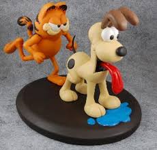 Garfield Odie Resin Model Model Kits Hobbies Garfield And Odie Christmas Gift Suggestions