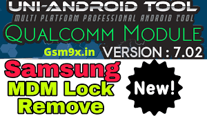 Apkation is an mdm bypass software that can flash your samsung android device and remove mdm. Uni Android Tool Qualcomm Module Ver 7 02 Samsung Mdm Reset