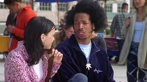 A year after disposing of the body of a man they accidentally killed, a group of dumb teenagers are stalked by a bumbling serial killer. Sean John Velour Track Suit Outfit Of Marlon Wayans As Shorty Meeks In Scary Movie 2 2001