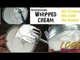 Homemade Whipped Cream Without Cream Lockdown Cream Dine And Decor Youtube Homemade Whipped Cream Homemade Wipped Cream Whipped Cream