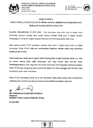 Tuan, makluman kejohanan merentas desa mssd klang 2018. Pihak Htar Ingin Hospital Tengku Ampuan Rahimah Facebook
