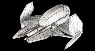 The sleek shape of this instantly recognizable interceptor from star wars : Star Wars Eta 2 Jedi Interceptor 3d Model In Fantasy Spacecraft 3dexport
