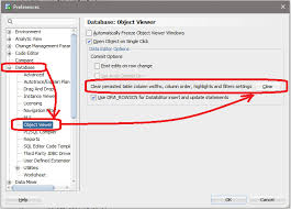 Eliminate Sort Order On Data Tab Of Sql Developer Table View Stack Overflow