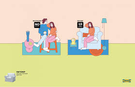 Ikea Boyfriend Ads Of The World Ikea Ad Ikea Print Layout