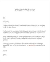 Thank You Letter Format Free Premium Templates