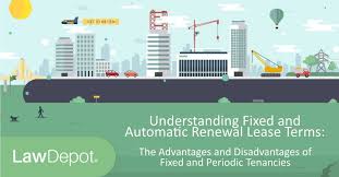 Tenants should read the tenancy agreement carefully before they sign it. Understanding Fixed And Automatic Renewal Lease Terms Lawdepot Com