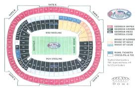 georgia dome seating map herbalkecantikan info