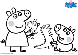 Some of them are born out of the creative minds living in the land of britain. Peppa Pig Coloring Pages Coloring Rocks