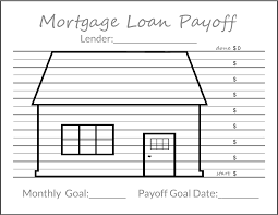 Tracking Your Debt Goals Mortgage Payment Calculator Pay