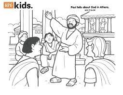 Some people believed the preaching of paul and became followers. Rpc Kids Use These Coloring Sheets To Help Teach This Facebook