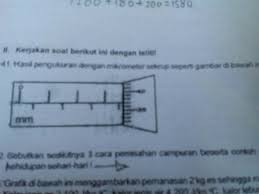 Check spelling or type a new query. Hasil Pengukuran Dengan Mikrometer Sekrup Seperti Gambar Di Bawah Ini Adalah Brainly Co Id