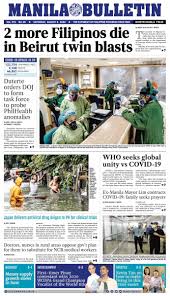 Oet accepted in the us for both doctors and nurses posted on 9 july 2020 Manila Bulletin Headline For Today 08 08 2020 Grab A Copy At Your Favorite Newsstand Today Or Read It All On Ou Manila Bulletin News Scoopnest