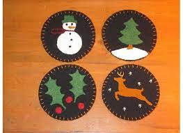 Felt Coasters Felt Coasters Felt Crafts Kids Felt Crafts