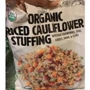 Cauliflower rice is an innovation invented to take the place of regular rice, it is very easy to make, and even more delicious to eat. Tattooed Chef Riced Cauliflower Stuffing Organic Calories Nutrition Analysis More Fooducate