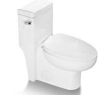1.5 Inch Top Spud Toilet Sirène Floor-Mounted Commercial Elongated Toilet  Bowl – Top Spud Flushometer, Non-Porous Ceramic, Standard Height Scratch ...