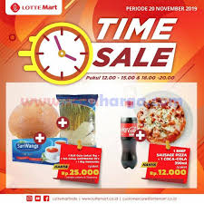 Jangan ketinggalan promo terbaru dari lottemart terbaru. Promo Lottemart Time Sale Hanya Sehari Edisi November 2019 Scanharga