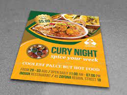 Indian Restaurant Advertising Bundle Template Restaurant Flyer Food Menu Design Restaurant