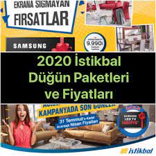2020 istikbal dugun paketleri ve fiyatlari