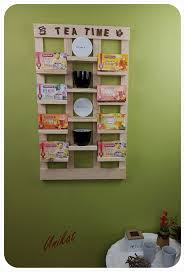 Tea Storage Upcycling Unique Tea Shelf Which You Can Regale Shelf Tea Diy Tea Storage Diy Storage