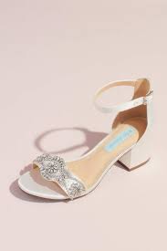 Stay comfortable all night and in these bridal shoes with low heels. Ivory Wedding Bridal Shoes Flats Heels David S Bridal