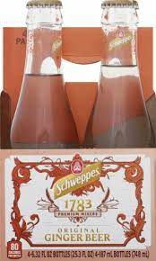 More images for ginger beer brands kroger » Schweppes Original Ginger Beer 4 Bottles 6 32 Fl Oz Kroger