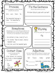Grammar Review For 2nd Grade Free Morning Work Second Grade 2nd Grade Ela 2nd Grade Grammar