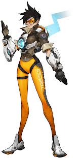 Tracer Presskit Jpg 2448 4680 Overwatch Tracer Concept Art Characters Character Art