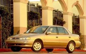 Image result for Yellow 1991 Kia