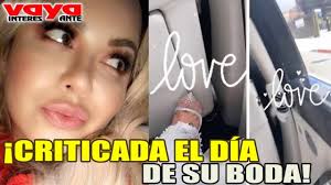 Chiquis rivera compartió en su canal de youtube detalle de su boda. Chiquis Rivera Es Criticada El Dia De Su Boda Por Sus Pies Youtube