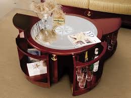 You'll receive email and feed alerts when new items arrive. Low Round Coffee Table 1007 Ship S Wheel By Caroti