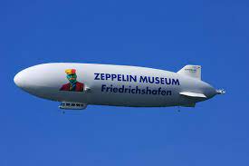 Zeppelin air museum Constance lake Bodensee Germany