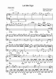 Damned record keyboard and midi inputs. Robert Pattinson Let Me Sign Sheet Music For Piano Download Piano Solo Sku Pso0006567 At Note Store Com