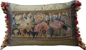 Free shipping on many items | browse your favorite brands | affordable prices. 18th C Tapestry Silk Pillow W Fringe Silk Pillow Pillows Tapestry